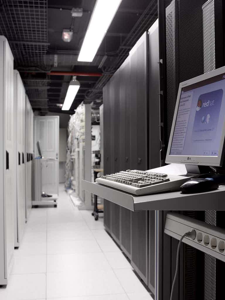 Datacenter racks Image