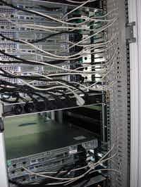 Colocation servers Rear