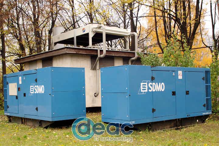 DEAC "Grizinkalns" - SDMO diesel generators