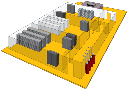 Baltneta Paneriu - data center scheme