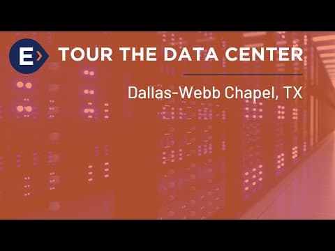 Centersquare - Dallas DFW3-A - Webb Chapel, TX Evoque Virtual Data Center Tour