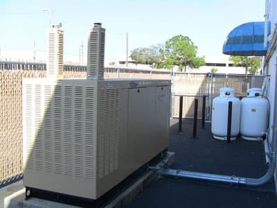 Datatech Hosting Tampa - Backup Generator