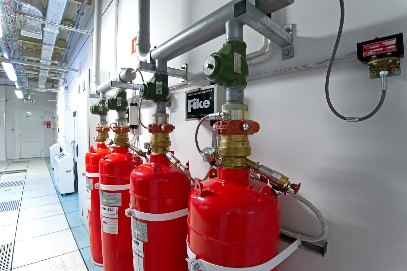 De Novo Data Center - Fire Extinguisher System