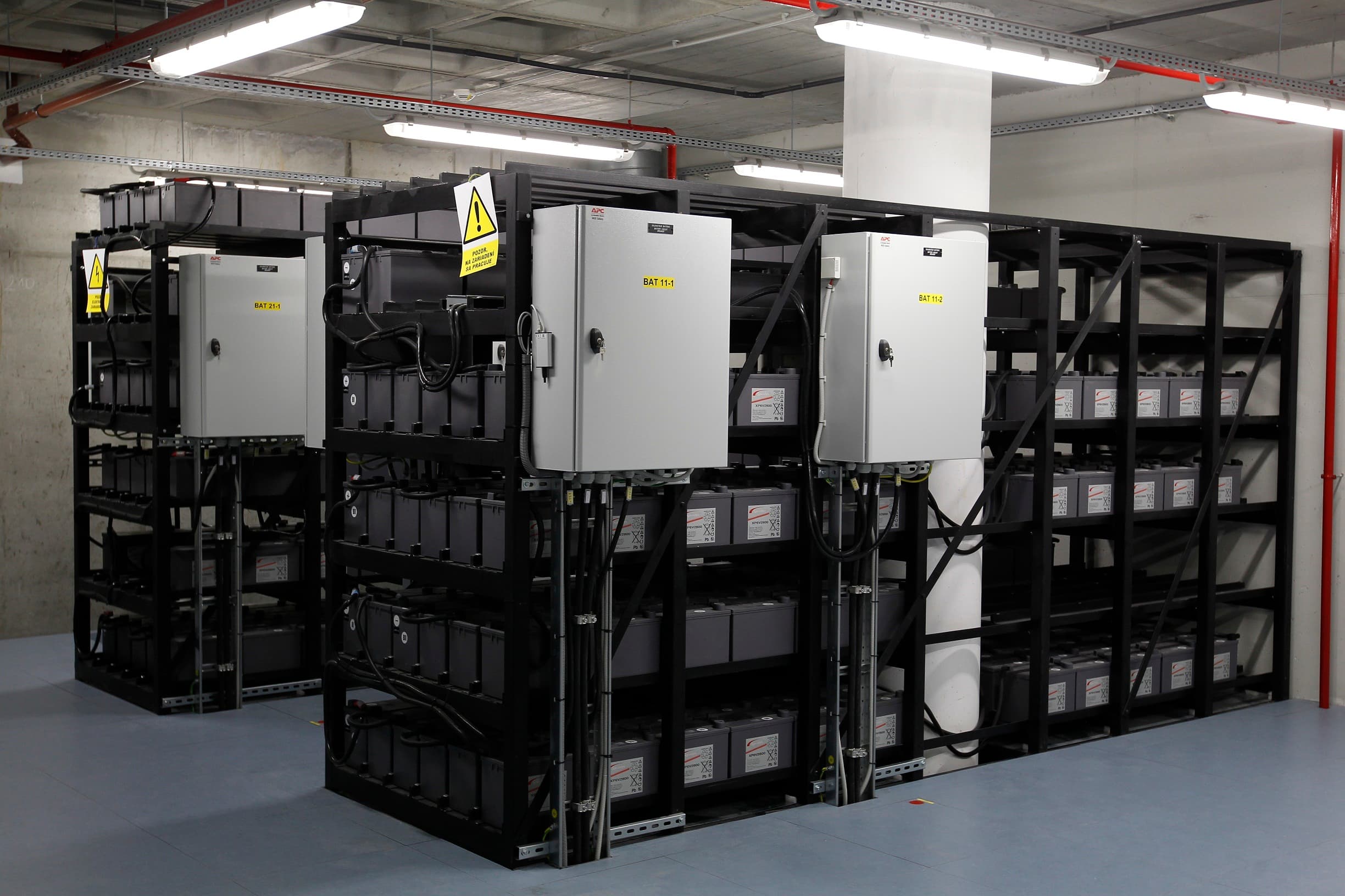 Deutsche Telekom Bratislava / TDC Varšavská - batteries