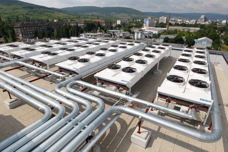 Deutsche Telekom Bratislava / TDC Varšavská - dry coolers