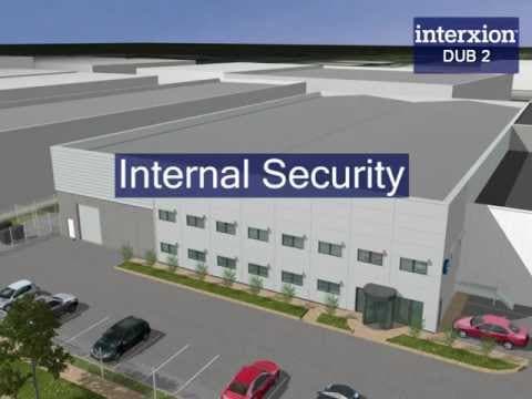 Parkwest Industrial Estate (DUB2) - Take Interxion's flythrough tour of their DUB2 data centre in Ireland