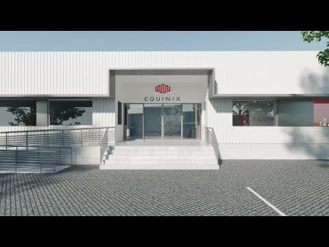 Equinix BX1 - Visite virtuelle du Data Centre BX1 à Bordeaux, France