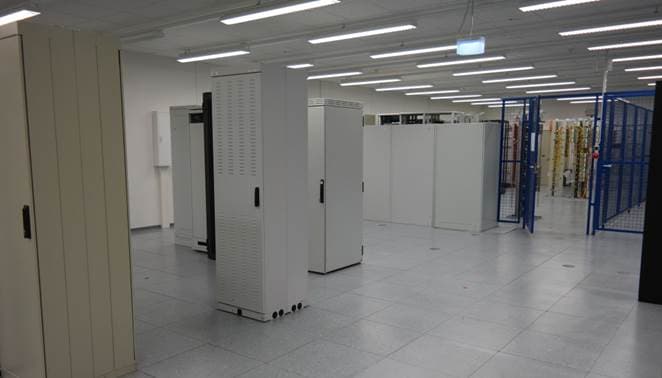 euNetworks Colocation Cologne - Interior View