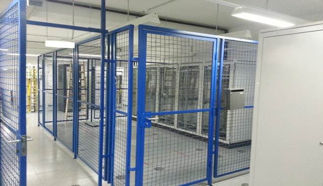 euNetworks Colocation Stuttgart - Interior View