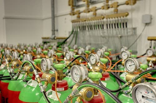 GTS Slovakia DC - Fire-extinguishing system