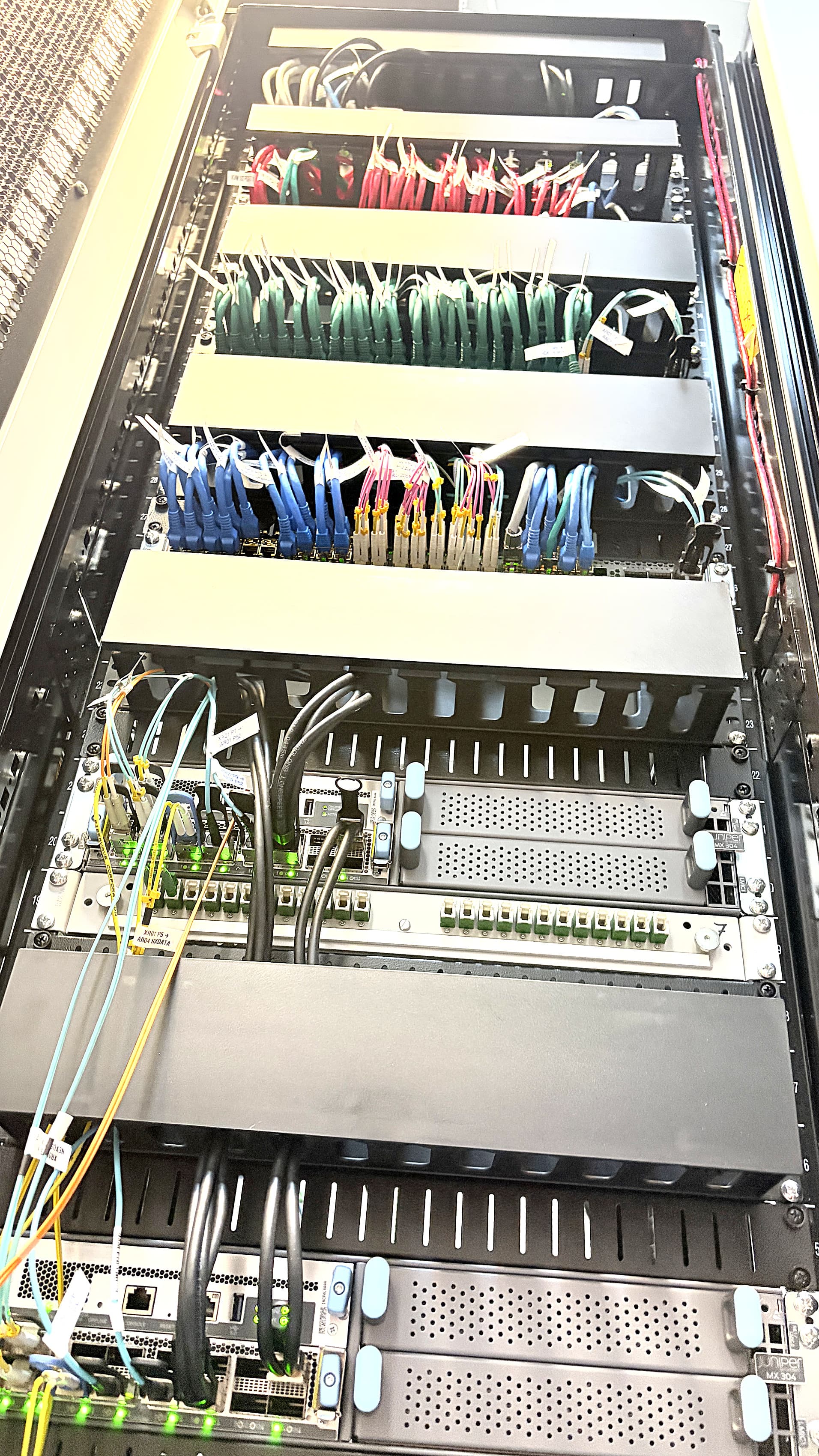 NAV Communications Data Center - NAV DC TAM01 - rack