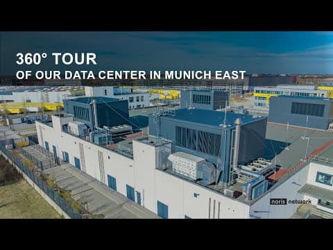 noris network MUC5 - Munich East - Munich data center: 360° tour of the data center – noris network