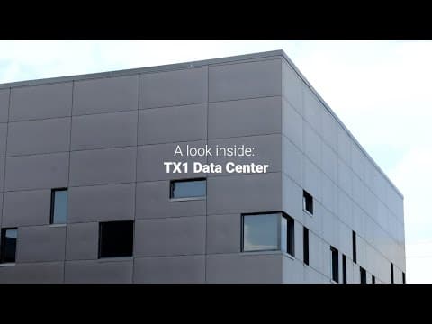 GDC - Dallas TX1 Data Center - A Look Inside: TX1 Data Center
