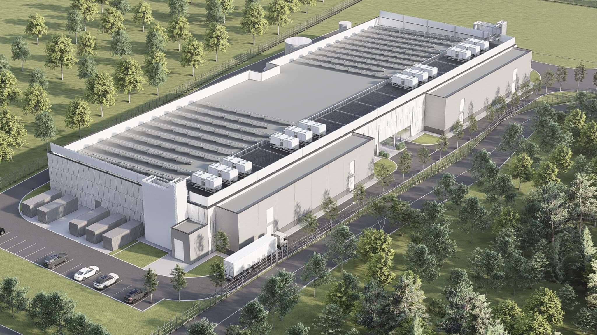 NXDATA-3 Bucharest Data Center (BUH3) - NXDATA-3 - front view