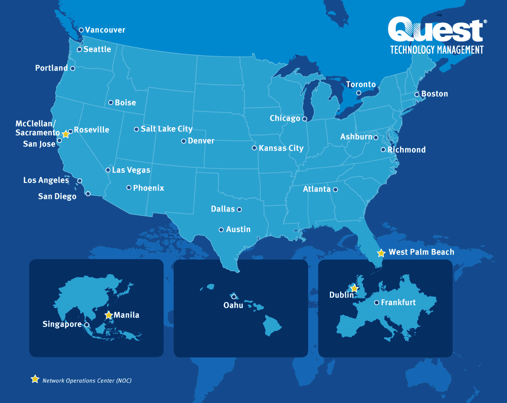 Quest McClellan BRC - Quest Locations