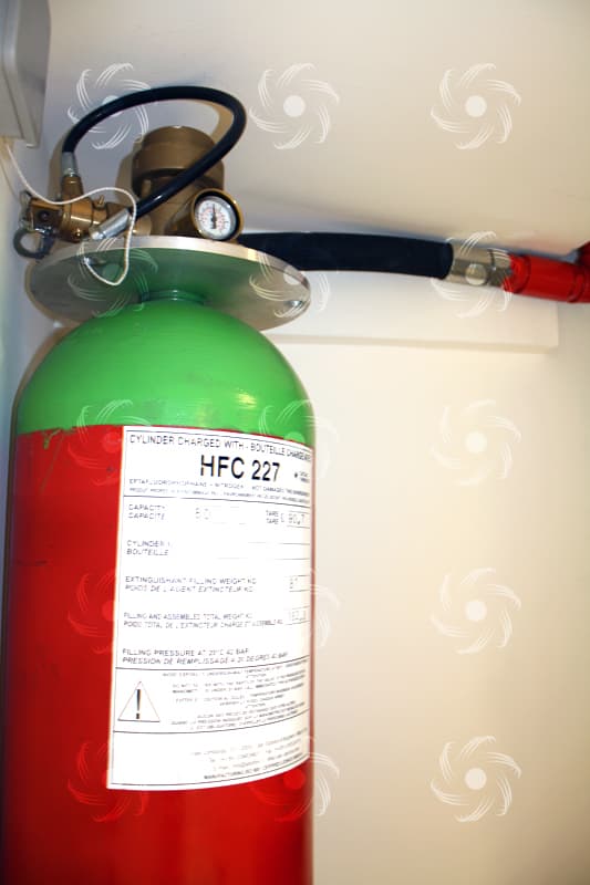 Radore Data Center - FM200 Fire Fighting Sys.