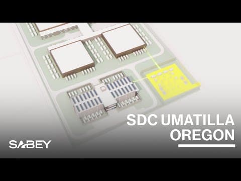 SDC Umatilla Campus - Sabey Data Centers - Umatilla Oregon Launch