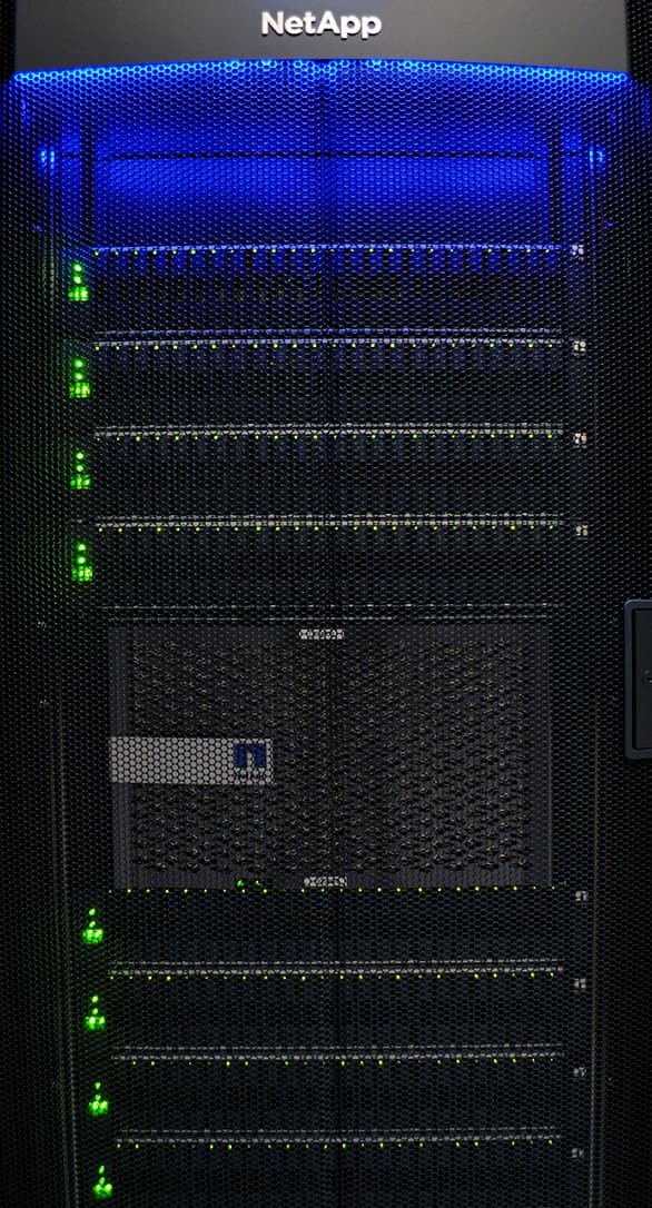 Segra Winston-Salem - Data center floor