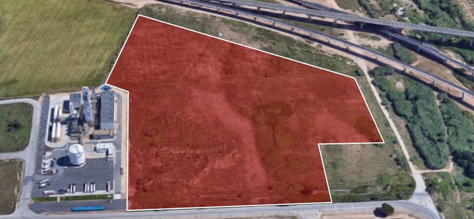 Hyperscale Campus Tarragona — Land Available - Aerial 