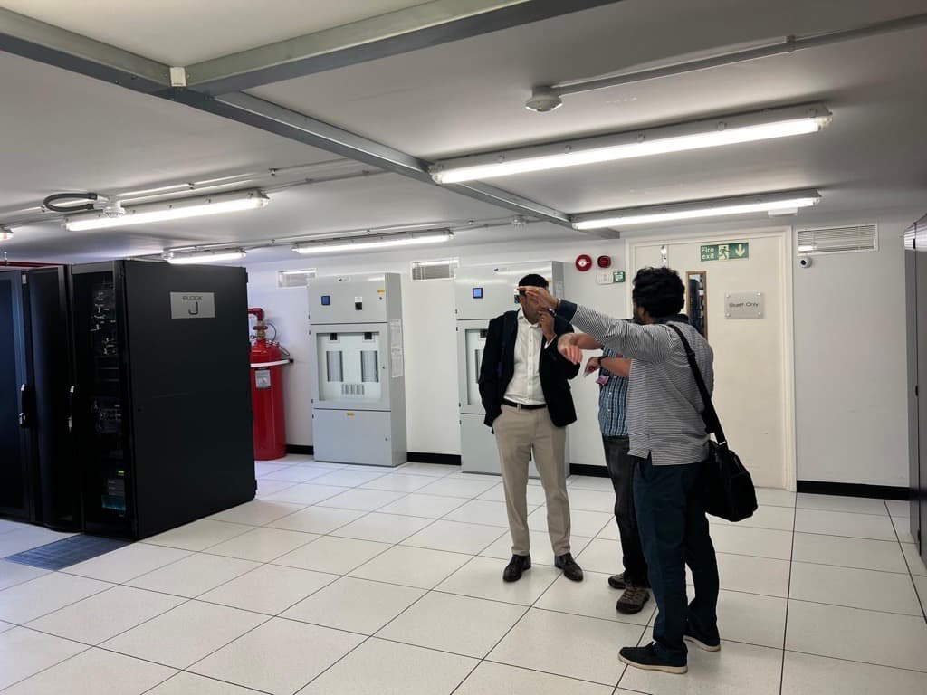 BE Bournemouth Data Hall & CEO