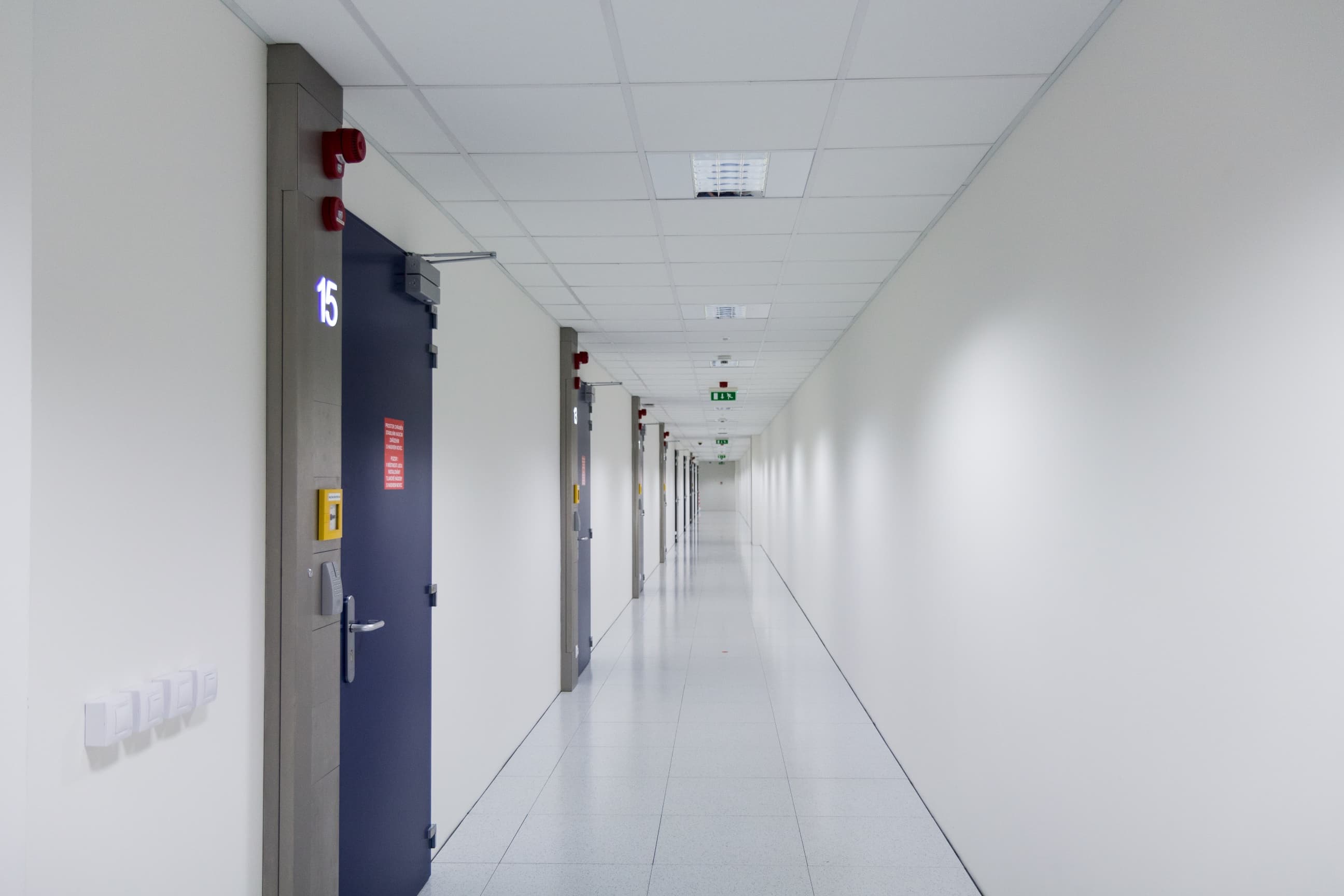 TTC Teleport DC2 - Customer&#39;s coridor - DC2