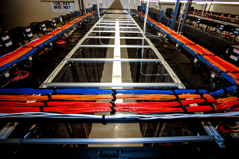 TurnKey Internet Albany Data Center - Cold Containment Pod Top