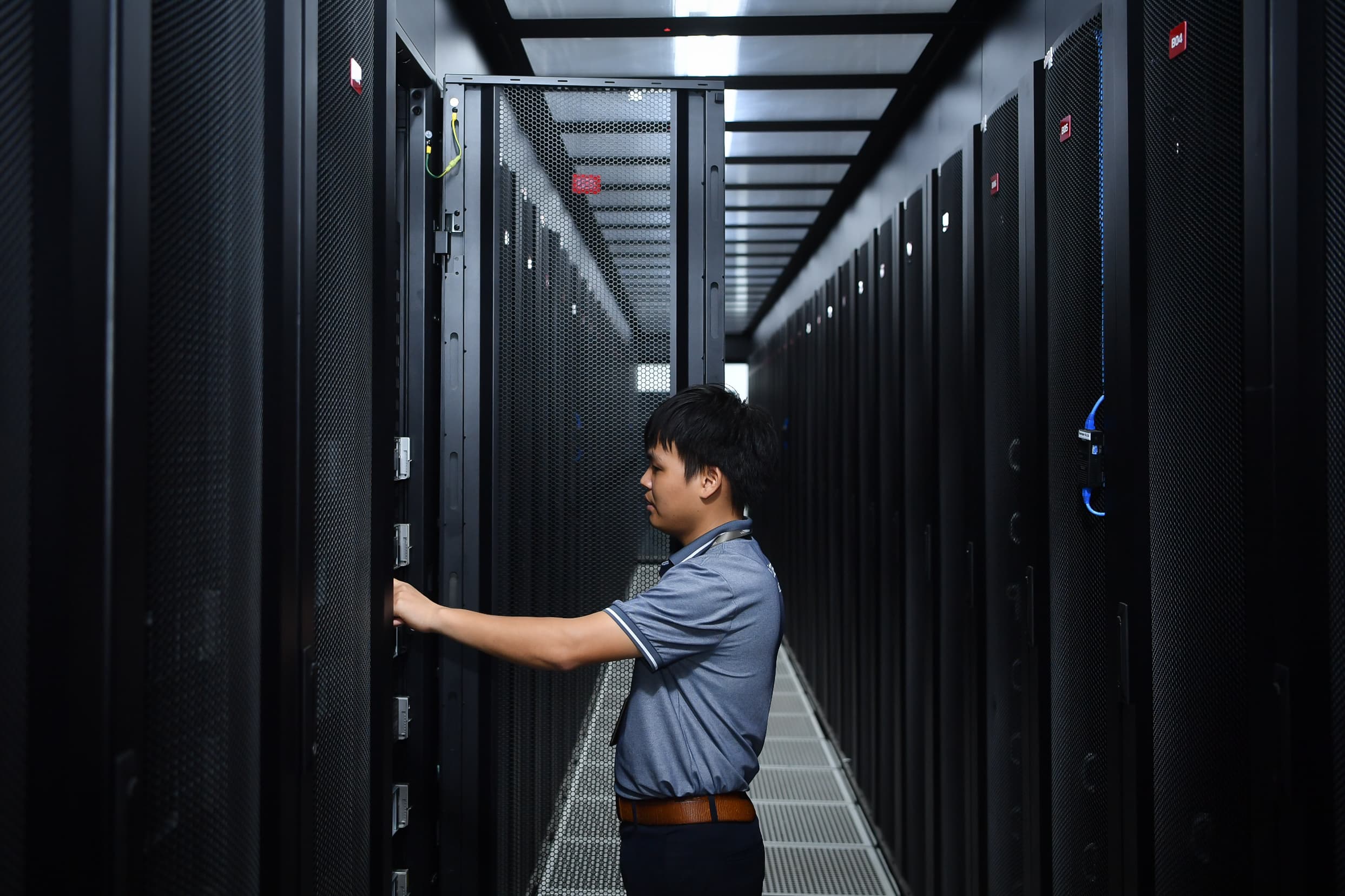 Viettel Hoa Lac 3 - HL3 - Cold Aisle