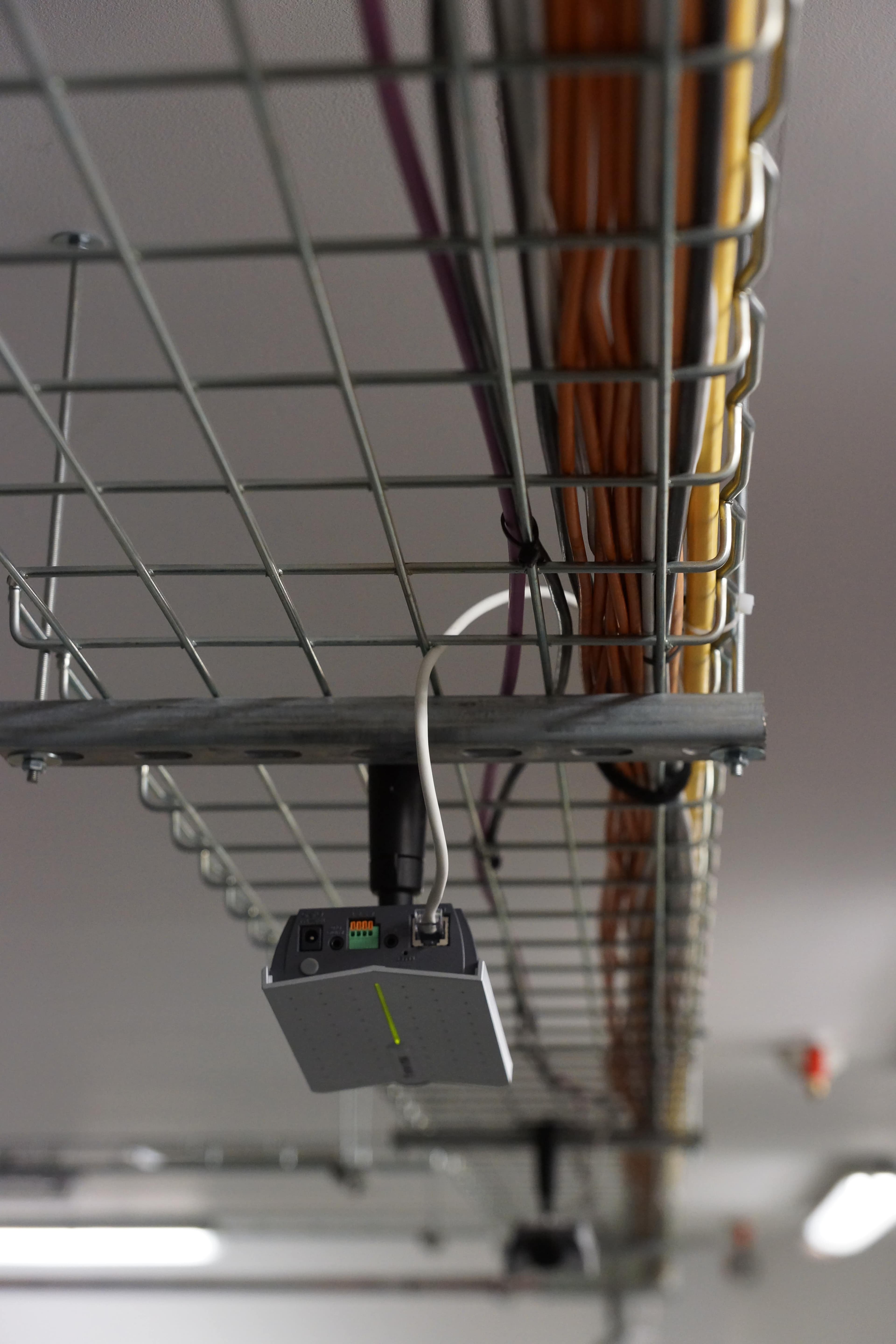 Wildcard Reliance House - CCTV and cable basket