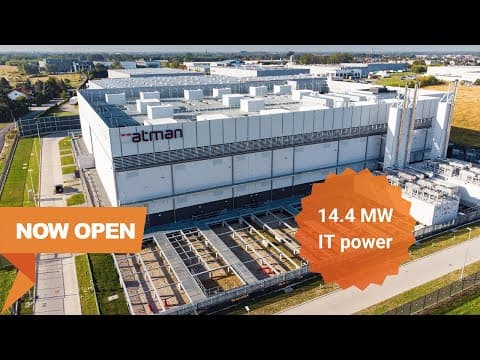 Atman Data Center Warsaw -3 - Atman DC WAW-3 is open