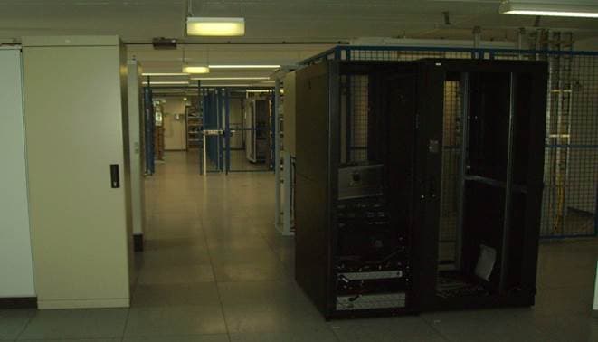 euNetworks Colocation Magdeburg - Interior View