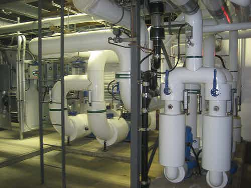 Cooling pipes