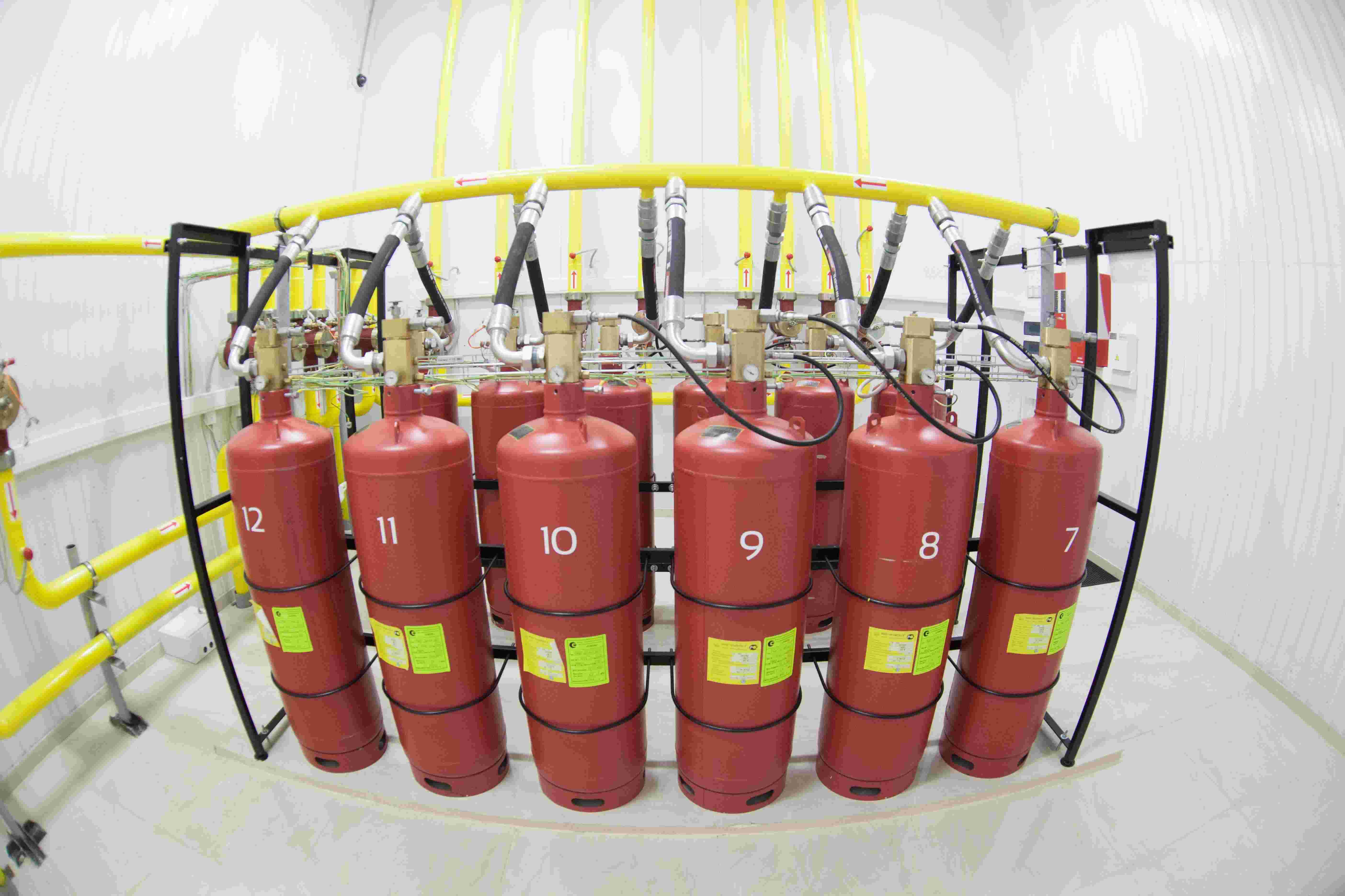 HOSTKEY DataPro I - fire suppression system
